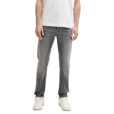 1044972 TOM TAILOR dżinsy męskie Regular Tapered, 10218 Used Light Stone Grey Denim, 30W / 30L 1044972 TOM TAILOR dżinsy męskie Regular Tapered, 10218 Used Light Stone Grey Denim, 30W / 30L