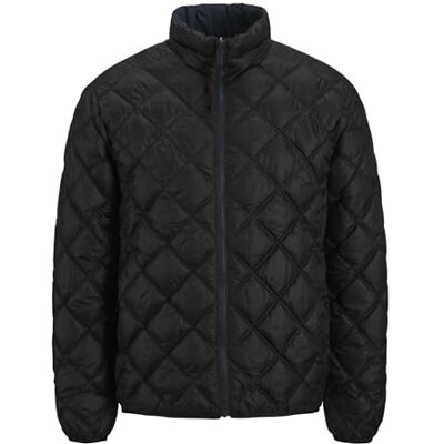 12288236-4903717 JACK & JONES Męska kurtka Jprccjake Quilted Dwustronna kurtka Pls, granatowa, 4X_l, granatowy, 4x_l 12288236-4903717 JACK & JONES Męska kurtka Jprccjake Quilted Dwustronna kurtka Pls, granatowa, 4X_l, granatowy, 4x_l
