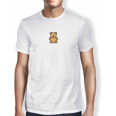 FDMTSI-102093-W-M Green Fish, Basic męski T-shirt, 100% bawełna, Regular Fit, Digital Icon Printed, rozmiar: M, kolor: biały, biały, M FDMTSI-102093-W-M Green Fish, Basic męski T-shirt, 100% bawełna, Regular Fit, Digital Icon Printed, rozmiar: M, kolor: biały, biały, M