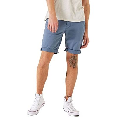 Z1141_Santo men`s short Garcia Męskie bermudy/szorty bermudy, niebieski (Stone Blue), 3XL, Stone Blue, 3XL Z1141_Santo men`s short Garcia Męskie bermudy/szorty bermudy, niebieski (Stone Blue), 3XL, Stone Blue, 3XL
