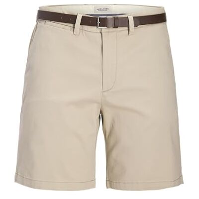 12289809-4998344 JACK & JONES Jpstadam Belted Chino Shorts Pls Plus Size, Stringi., 42 12289809-4998344 JACK & JONES Jpstadam Belted Chino Shorts Pls Plus Size, Stringi., 42