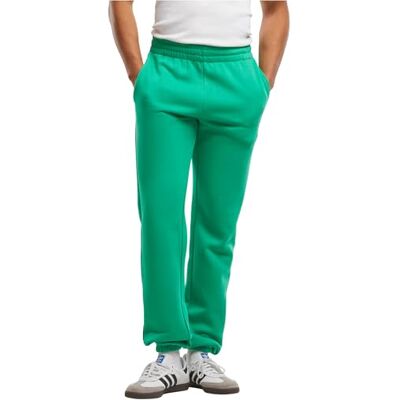 BB002-19841 Build Your Brand Męskie spodnie sportowe Basic Sweatpants, klasyczne męskie spodnie treningowe, regularny krój, rozmiary XS 7XL, zielony, XL BB002-19841 Build Your Brand Męskie spodnie sportowe Basic Sweatpants, klasyczne męskie spodnie treningowe, regularny krój, rozmiary XS 7XL, zielony, XL