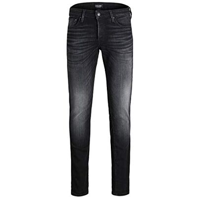 12162430 JACK & JONES Męskie dżinsy Slim Fit JJIGLENN JJICON JJJ 557 50SPS Slim Fit Jeans, czarny denim, 30W / 32L 12162430 JACK & JONES Męskie dżinsy Slim Fit JJIGLENN JJICON JJJ 557 50SPS Slim Fit Jeans, czarny denim, 30W / 32L