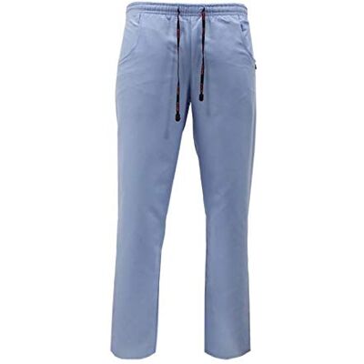 500209-19-XL ROGER Unisex Sanitary Trousers, 100% Mikrofibre Polyester Taslan Różne rozmiary i kolory, Jasnoniebieski, XL Grande Alto 500209-19-XL ROGER Unisex Sanitary Trousers, 100% Mikrofibre Polyester Taslan Różne rozmiary i kolory, Jasnoniebieski, XL Grande Alto