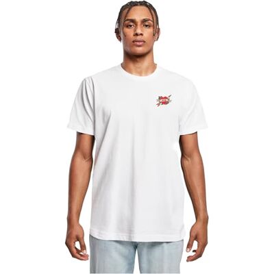 MT3881 Mister Tee Męski T-shirt 100% bawełna biały S, biały, S MT3881 Mister Tee Męski T-shirt 100% bawełna biały S, biały, S
