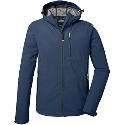 41367-000 killtec Mężczyźni Kurtka softshell/kurtka outdoorowa z kapturem KOS 259 MN SFTSHLL JCKT, dunkelblau, XL, 41367-000 killtec Mężczyźni Kurtka softshell/kurtka outdoorowa z kapturem KOS 259 MN SFTSHLL JCKT, dunkelblau, XL,