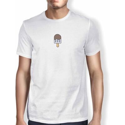 FDMTSI-101768-W-M Green Fish, Basic męski T-shirt, 100% bawełna, Regular Fit, Digital Icon Printed, rozmiar: M, kolor: biały, biały, M FDMTSI-101768-W-M Green Fish, Basic męski T-shirt, 100% bawełna, Regular Fit, Digital Icon Printed, rozmiar: M, kolor: biały, biały, M