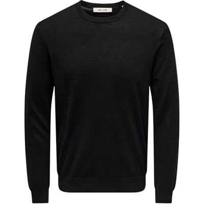 22016981 bestseller a/s Męskie Onswyler Life Ls Crew Knit Noos, Czarny/, M 22016981 bestseller a/s Męskie Onswyler Life Ls Crew Knit Noos, Czarny/, M