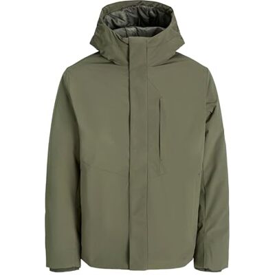 12278781-4771719 JACK & JONES Jjekeen kurtka męska Aw25 Sn, liść winogrona, XS 12278781-4771719 JACK & JONES Jjekeen kurtka męska Aw25 Sn, liść winogrona, XS