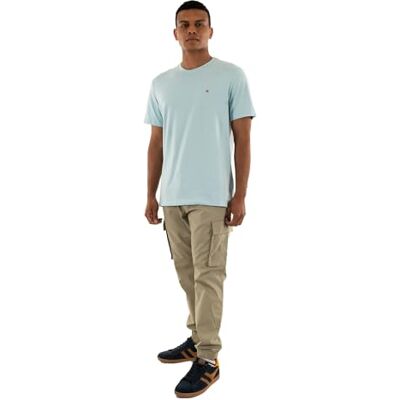 LV040HM2653UDXS Calvin Klein Jeans Męskie koszulki SS Smooth CTTN Solid CREWNK TEE LV040HM265, niebieskie (zimowe niebo), XS, Niebieski (zimowe niebo), XS LV040HM2653UDXS Calvin Klein Jeans Męskie koszulki SS Smooth CTTN Solid CREWNK TEE LV040HM265, niebieskie (zimowe niebo), XS, Niebieski (zimowe niebo), XS