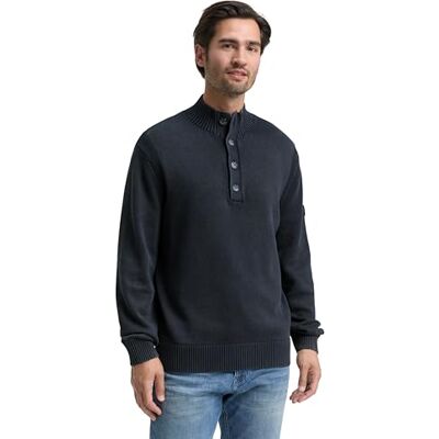 1048025 TOM TAILOR Sweter męski, 10668 Sky Captain Blue, XS 1048025 TOM TAILOR Sweter męski, 10668 Sky Captain Blue, XS