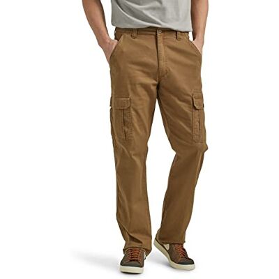 112336295 Wrangler Authentics Men's Relaxed Fit Stretch Cargo Pant, Kangaroo, 32W x 30L 112336295 Wrangler Authentics Men's Relaxed Fit Stretch Cargo Pant, Kangaroo, 32W x 30L