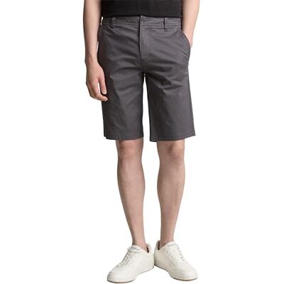 1044706 TOM TAILOR Męskie szorty slim chinosy, 37217 Anthra Triangle Print, 40 1044706 TOM TAILOR Męskie szorty slim chinosy, 37217 Anthra Triangle Print, 40