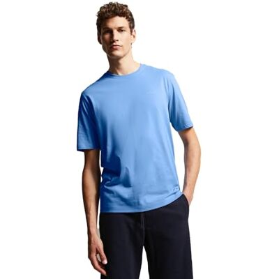 8350-55040A bugatti Męski T-shirt rękaw 1:2, Niebiesko-szary-340, XXL 8350-55040A bugatti Męski T-shirt rękaw 1:2, Niebiesko-szary-340, XXL