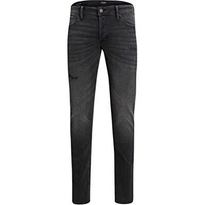 12212813 JACK & JONES Dżinsy męskie, czarny denim, 31W / 32L 12212813 JACK & JONES Dżinsy męskie, czarny denim, 31W / 32L