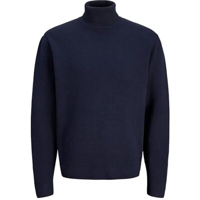 12285093-4871963 JACK & JONES Męska dzianina Jprblamilano Stitch Roll Neck Naval Academy, S, Akademia Marynarki Wojennej, S 12285093-4871963 JACK & JONES Męska dzianina Jprblamilano Stitch Roll Neck Naval Academy, S, Akademia Marynarki Wojennej, S