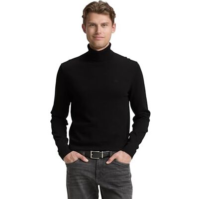 1048216 TOM TAILOR Sweter męski, 2999 Black, 3XL 1048216 TOM TAILOR Sweter męski, 2999 Black, 3XL