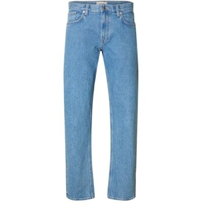 16098196-4786665 SELECTED FEMME Slh196-Straight Ben Kori Jeans Noos, jasnoniebieski (light blue denim), 30W / 34L 16098196-4786665 SELECTED FEMME Slh196-Straight Ben Kori Jeans Noos, jasnoniebieski (light blue denim), 30W / 34L