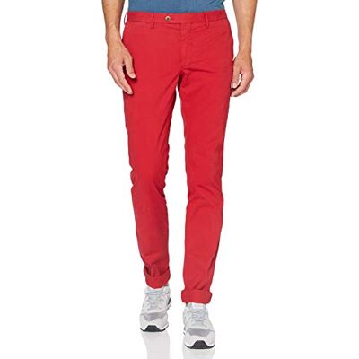 HM212066X-2FD Hackett London Męskie spodnie Core Kensington, Czerwony (2fdpoppy Red 2fd), 47W (Producent rozmiar:37) HM212066X-2FD Hackett London Męskie spodnie Core Kensington, Czerwony (2fdpoppy Red 2fd), 47W (Producent rozmiar:37)