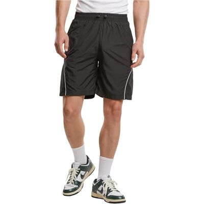 TB7381-00007-0046 Urban Classics Piped Panel Trackshorts, czarny, M TB7381-00007-0046 Urban Classics Piped Panel Trackshorts, czarny, M
