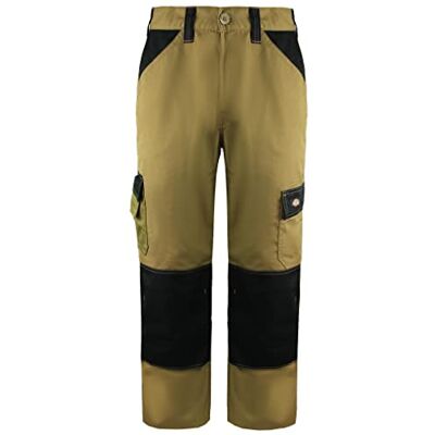 DK0A4XSNC671 VF Dickies UK Męskie spodnie na co dzień khaki/czarne spodnie robocze, 28W/34L DK0A4XSNC671 VF Dickies UK Męskie spodnie na co dzień khaki/czarne spodnie robocze, 28W/34L