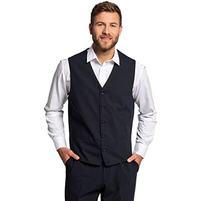 705621-70 JP 1880 Odzież męska duży i wysoki rozmiar plus rozmiar L-8XL kontrastowa podszewka Mix & Match Suit Vest granatowa 54 705621 70, granatowy, 54 705621-70 JP 1880 Odzież męska duży i wysoki rozmiar plus rozmiar L-8XL kontrastowa podszewka Mix & Match Suit Vest granatowa 54 705621 70, granatowy, 54