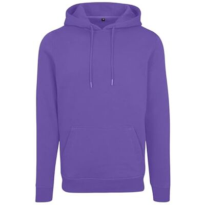 BY011 Build Your Brand Męska bluza z kapturem Heavy Hoody, Fioletowy (Ultraviolet 01459), XS BY011 Build Your Brand Męska bluza z kapturem Heavy Hoody, Fioletowy (Ultraviolet 01459), XS