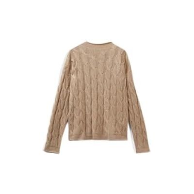 1335D2467 United Colors of Benetton Sweter Lupetto M/L, Beżowy 994, L 1335D2467 United Colors of Benetton Sweter Lupetto M/L, Beżowy 994, L