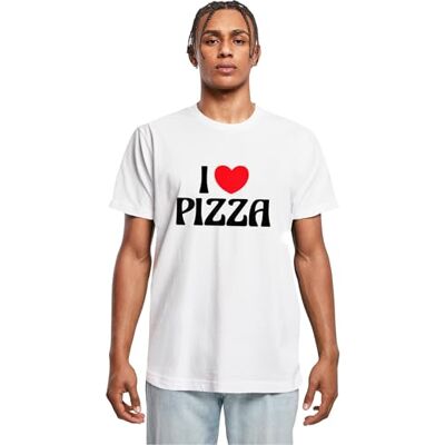 MT3304 Love Pizza Tee White M, biały, M MT3304 Love Pizza Tee White M, biały, M