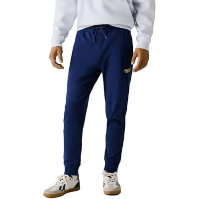 RM5800015573 Red Bull Racing X Pepe Jeans Męskie spodnie dresowe Reflect Logo, niebieskie (Eton Blue), XXL, Niebieski (Eton Blue), XXL RM5800015573 Red Bull Racing X Pepe Jeans Męskie spodnie dresowe Reflect Logo, niebieskie (Eton Blue), XXL, Niebieski (Eton Blue), XXL