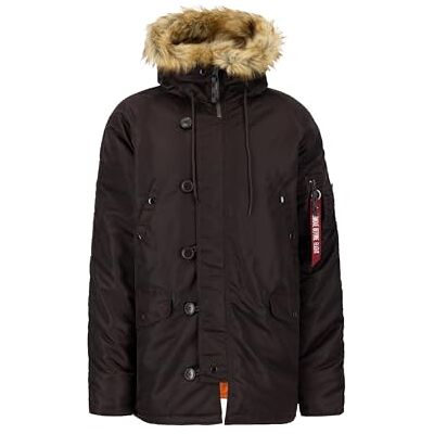 103141 Alpha Industries N-3B VF 59 dla mężczyzn Hunter Brown S 103141 Alpha Industries N-3B VF 59 dla mężczyzn Hunter Brown S