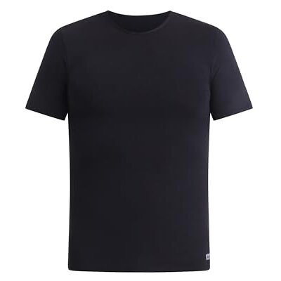 D41Y1 Dim Homme Thermique R-Neck Manches Courtes T-shirt męski, czarny, M, Czarny (Black), M D41Y1 Dim Homme Thermique R-Neck Manches Courtes T-shirt męski, czarny, M, Czarny (Black), M