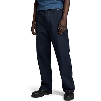 D22904 G-STAR RAW E Modson Straight Unisex Chino, Niebieski (Salute -c900-c742), 27W / 30L D22904 G-STAR RAW E Modson Straight Unisex Chino, Niebieski (Salute -c900-c742), 27W / 30L
