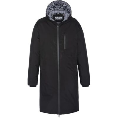 FARGO Schott NYC Długa Kurtka ZIPPEE SOUDEE Schott, Czarna, M Dorosły FARGO Schott NYC Długa Kurtka ZIPPEE SOUDEE Schott, Czarna, M Dorosły