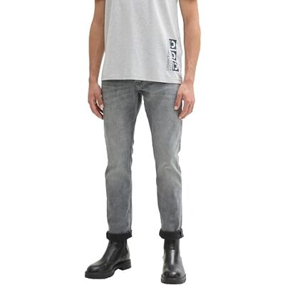 1043670 TOM TAILOR Denim Dżinsy męskie, 10218 Used Light Stone Grey Denim, 34W / 36L 1043670 TOM TAILOR Denim Dżinsy męskie, 10218 Used Light Stone Grey Denim, 34W / 36L