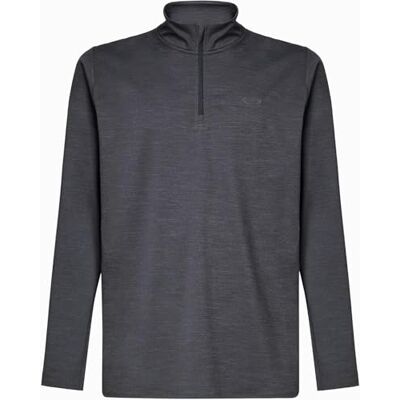 FOA403096 Oakley Męska bluza Gravity Range Quarter, Blackout Heather, M FOA403096 Oakley Męska bluza Gravity Range Quarter, Blackout Heather, M