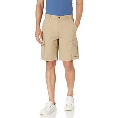 AE19018704-KhakB-36 Amazon Essentials Men's Lekkie spodenki cargo z tkaniny ripstop ze stretchem 25 cm, Brązowy khaki, 36 AE19018704-KhakB-36 Amazon Essentials Men's Lekkie spodenki cargo z tkaniny ripstop ze stretchem 25 cm, Brązowy khaki, 36