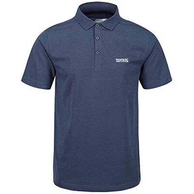 RMT213 8PQ50 Regatta Męskie prążkowane kołnierze Sinton bawełna lekkie aktywne t-shirty/polos/kamizelki Ciemny denim S RMT213 8PQ50 Regatta Męskie prążkowane kołnierze Sinton bawełna lekkie aktywne t-shirty/polos/kamizelki Ciemny denim S