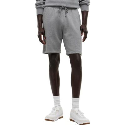 MW0MW37240 Tommy Hilfiger Męskie Essential Terry Sweatshort Spodnie dresowe, Szare, L, Szary (średni szary wrzos), L MW0MW37240 Tommy Hilfiger Męskie Essential Terry Sweatshort Spodnie dresowe, Szare, L, Szary (średni szary wrzos), L