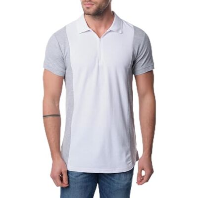 KURENAI BLANC XL HOPENLIFE KURENAI Koszulka polo z krótkim rękawem zapinana na zamek błyskawiczny Biały XL, biały, XL KURENAI BLANC XL HOPENLIFE KURENAI Koszulka polo z krótkim rękawem zapinana na zamek błyskawiczny Biały XL, biały, XL