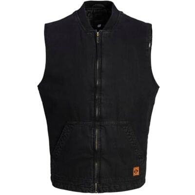 12253282 Jack & Jones JJIDAVE JJJVEST WI 030 kamizelka, czarna, S, czarny, S 12253282 Jack & Jones JJIDAVE JJJVEST WI 030 kamizelka, czarna, S, czarny, S