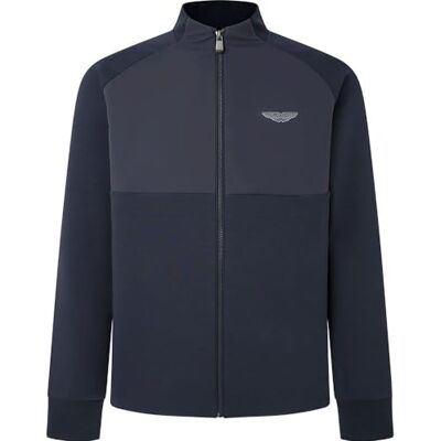 Hackett London HM581226 Marynarski hybrydowa kurtka sportowa - Kurtka Hackett London HM581226 Marynarski hybrydowa kurtka sportowa - Kurtka