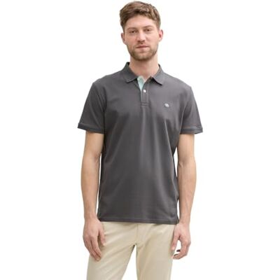 1027713 TOM TAILOR Męska koszulka polo, 10307 Dark Shadow, 3XL 1027713 TOM TAILOR Męska koszulka polo, 10307 Dark Shadow, 3XL