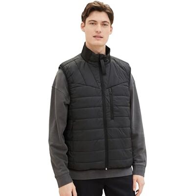 1038924 TOM TAILOR Denim Męska kamizelka , 29999-Black, M, 2999 Black, M 1038924 TOM TAILOR Denim Męska kamizelka , 29999-Black, M, 2999 Black, M