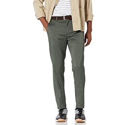 MAE65007FL18_S-BLAK92-29W x 32L Amazon Essentials Męskie spodnie golfowe Slim-Fit Stretch, oliwkowe, 29 szer. x 32 dł MAE65007FL18_S-BLAK92-29W x 32L Amazon Essentials Męskie spodnie golfowe Slim-Fit Stretch, oliwkowe, 29 szer. x 32 dł