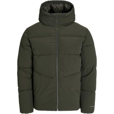 12283873-4898188 JACK & JONES Męska kurtka puchowa Jjglobal Pls, różowa, 4X_L, rodzynka, 4x_l 12283873-4898188 JACK & JONES Męska kurtka puchowa Jjglobal Pls, różowa, 4X_L, rodzynka, 4x_l