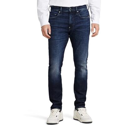 D20071 G-STAR Raw Revend FWD dżinsy męskie skinny, Szary (Worn in Galaxy Blue -c051-g750), 30W / 34L D20071 G-STAR Raw Revend FWD dżinsy męskie skinny, Szary (Worn in Galaxy Blue -c051-g750), 30W / 34L