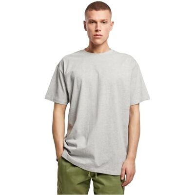 BY102 Build Your Brand Męski t-shirt Heavy Oversize, piaskowy, S, Sand, S BY102 Build Your Brand Męski t-shirt Heavy Oversize, piaskowy, S, Sand, S
