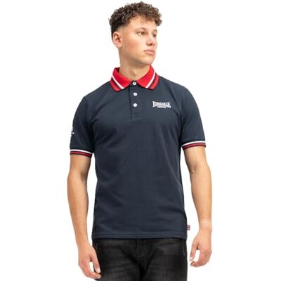 117614 Lonsdale M?ska koszulka polo regular fit ELLERS Grove, navy/red/white, L 117614 Lonsdale M?ska koszulka polo regular fit ELLERS Grove, navy/red/white, L