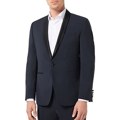 41220-850-94602-3000 Pierre Cardin Marynarka męska, NIEBIESKI, 58 41220-850-94602-3000 Pierre Cardin Marynarka męska, NIEBIESKI, 58
